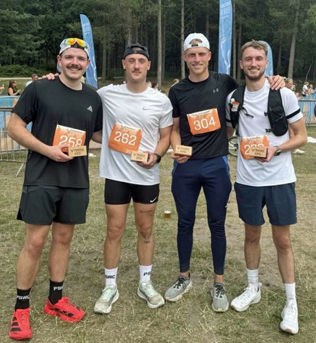Rasselbock Half Marathon runners